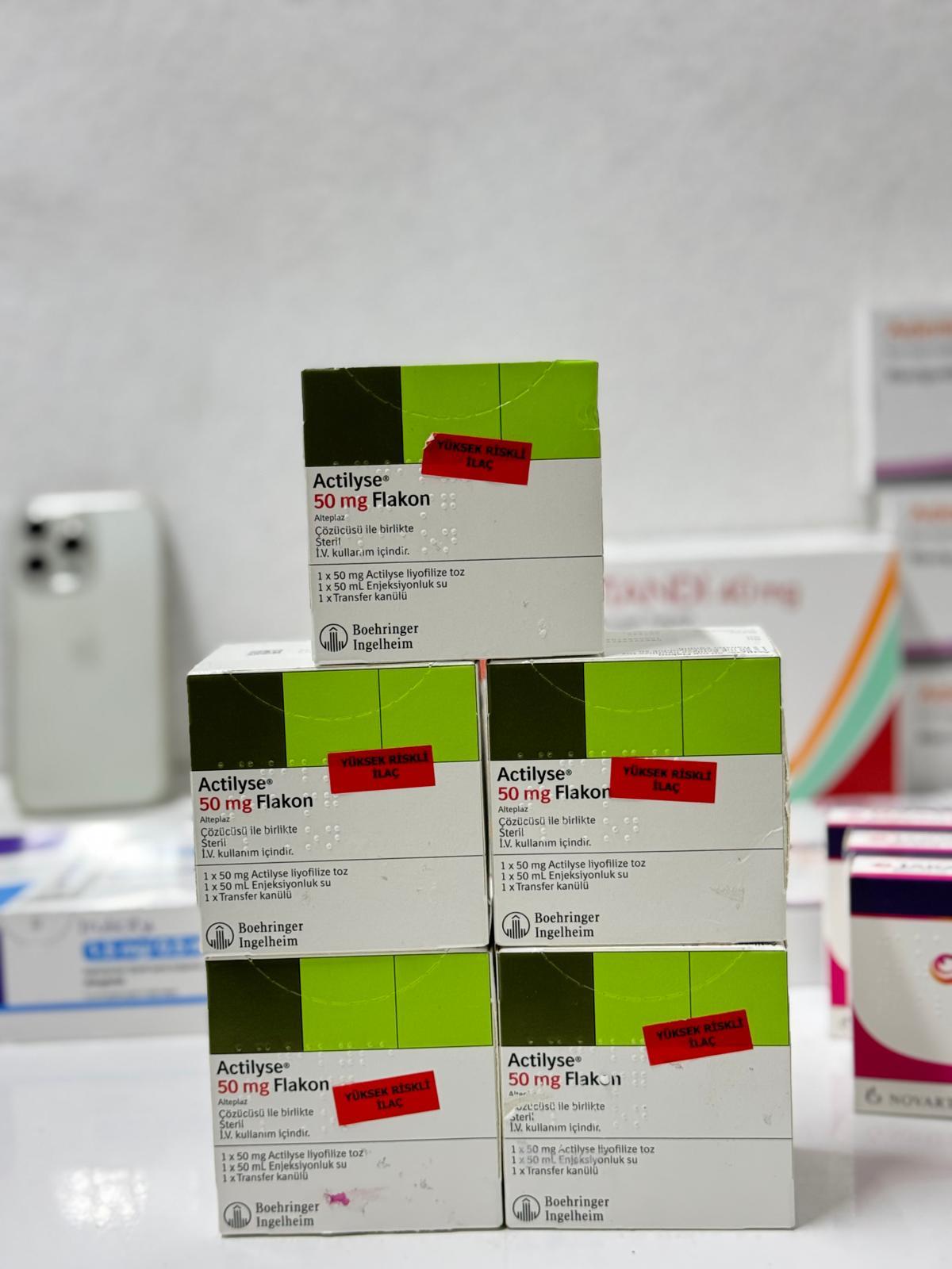 ACTILYSE 50mg - Alteplaz