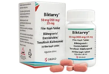 BIKTARVY 50mg/200mg/25mg - Bictegravir/Emtricitabin/Tenofovir