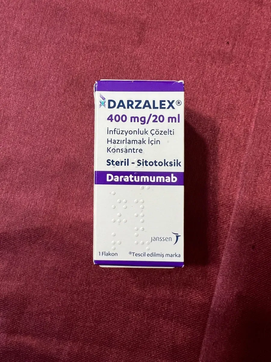 Darzalex (daratumumab) original manufacturer carton