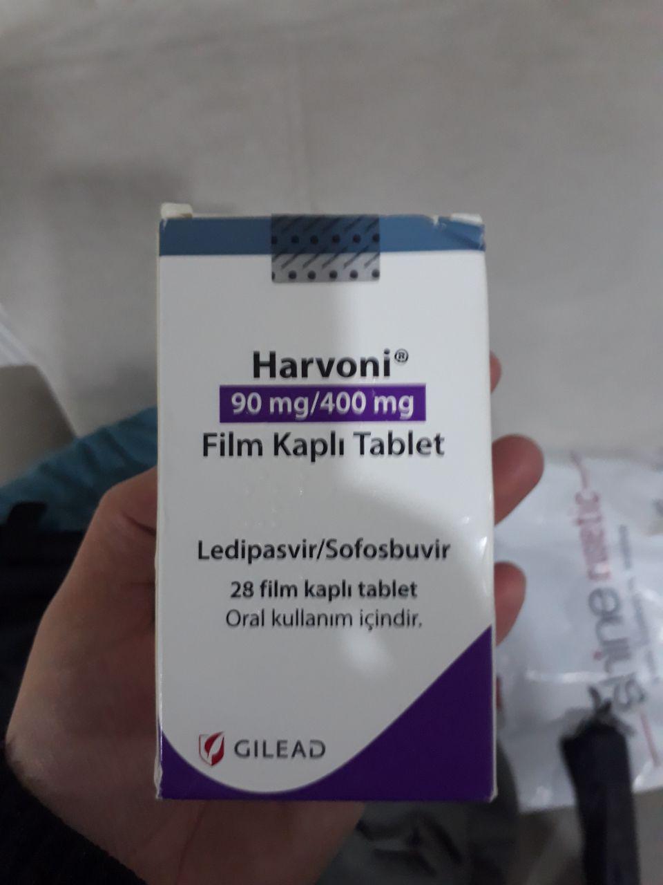 HARVONI 90mg/400mg - Ledipasvir/Sofosbuvir