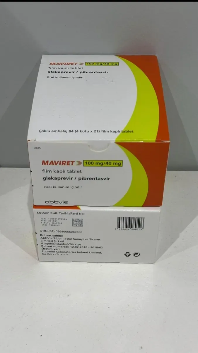 MAVIRET 100mg/40mg - Glekaprevir/Pibrentasvir