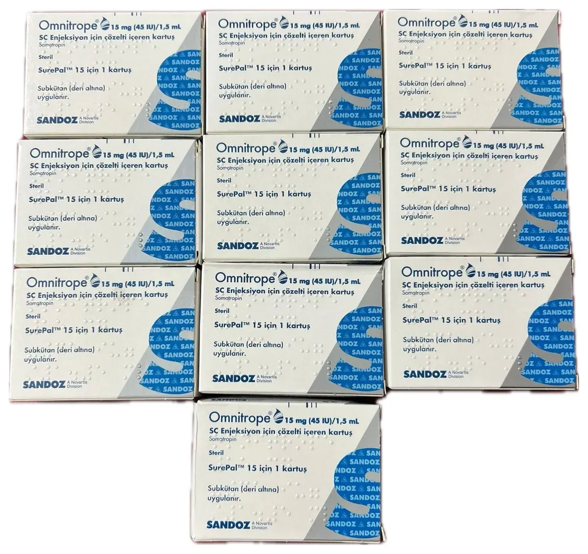 OMNITROPE 45IU - Somatropin