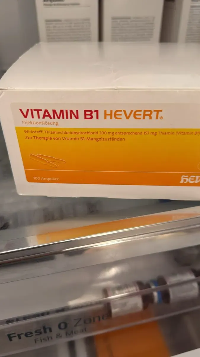 VITAMIN B1 HEVERT 200mg