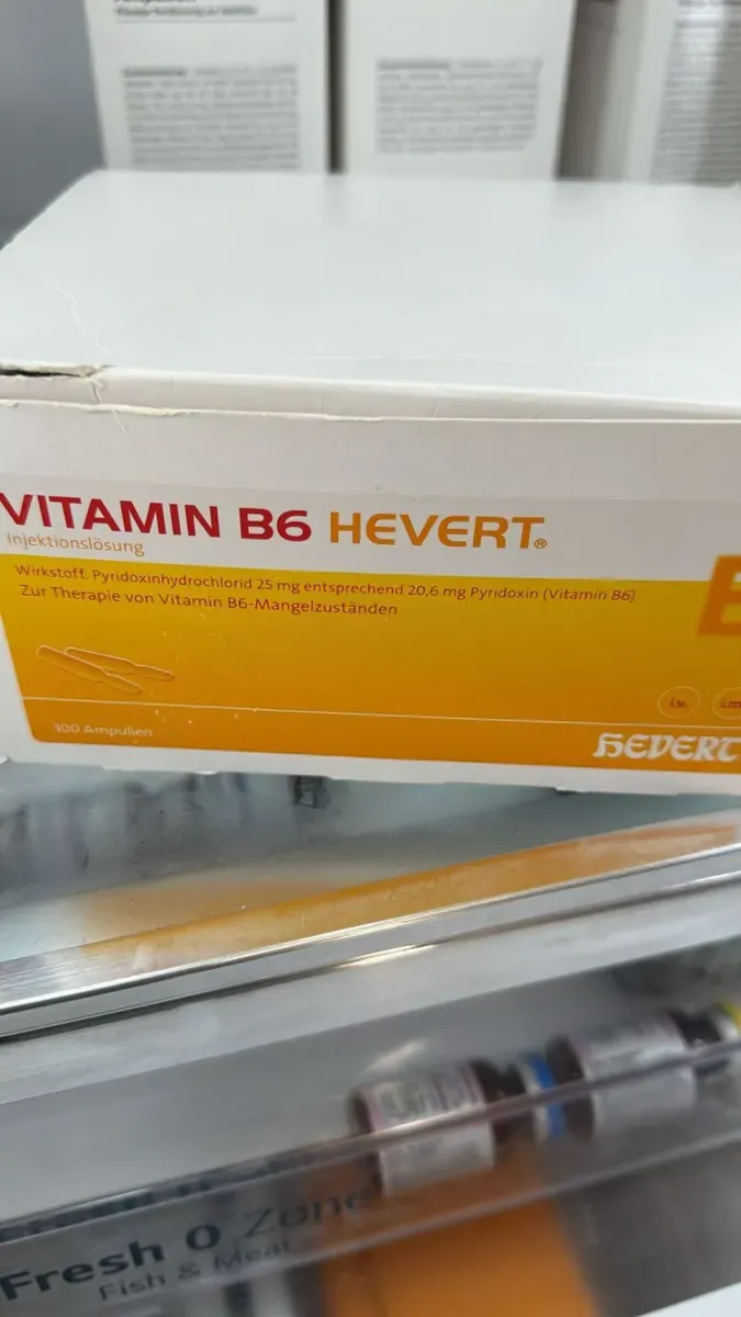 VITAMIN B6 HEVERT 25mg