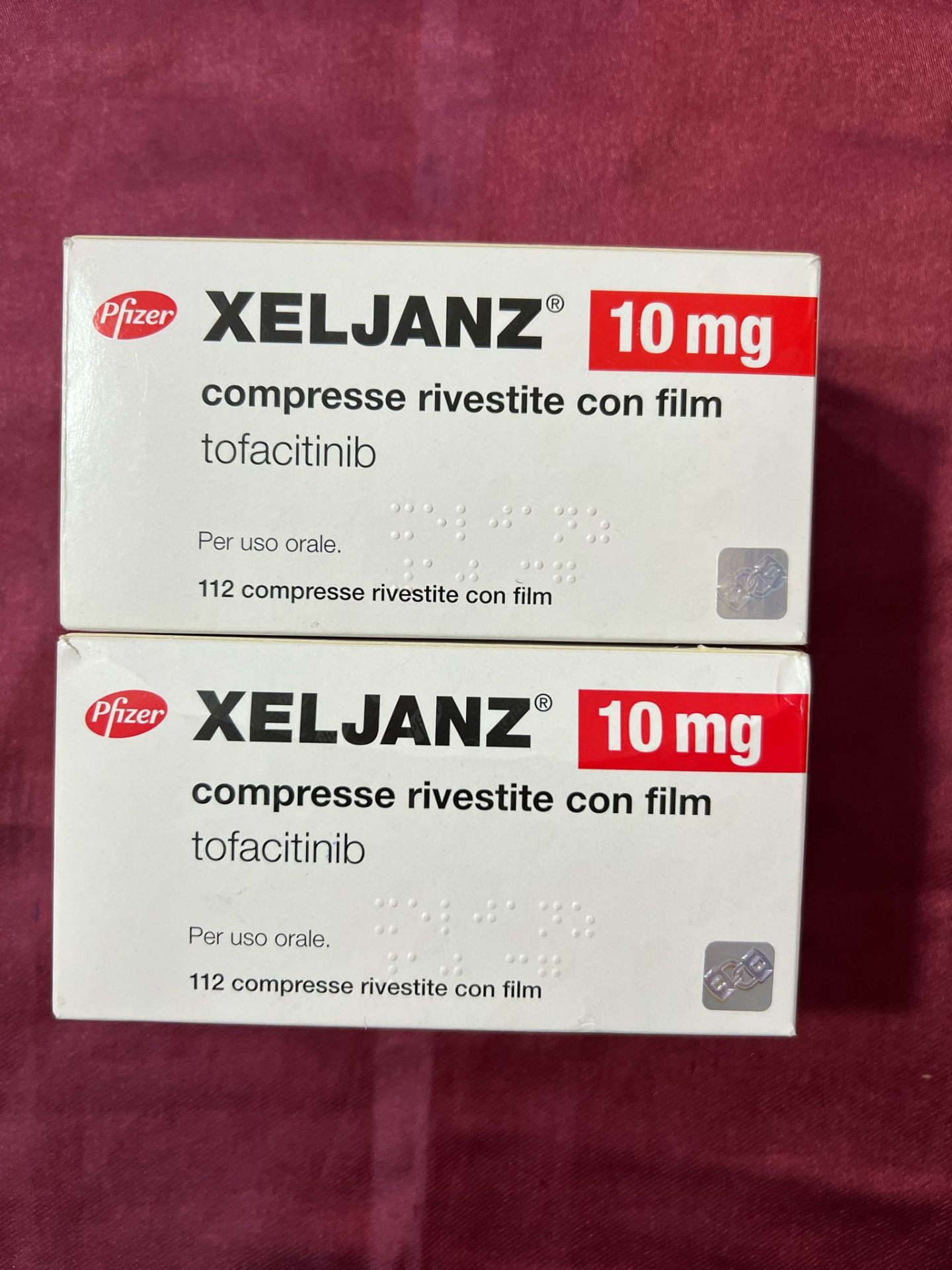 XELJANZ 10mg - Tofacitinib